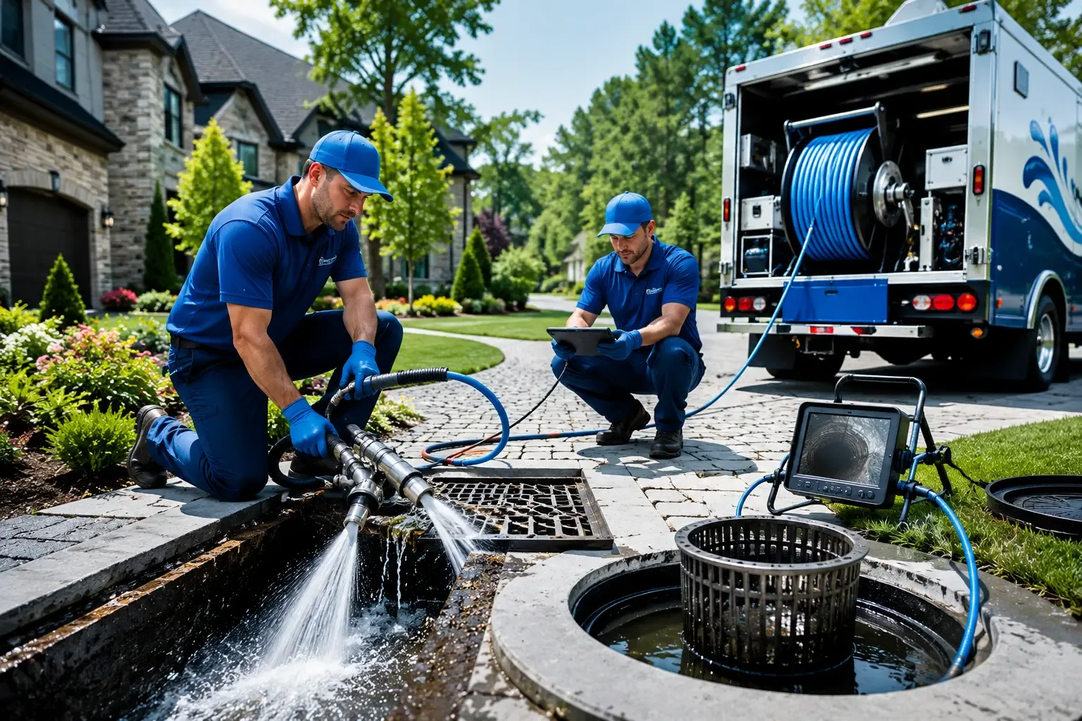 Local outdoor drain cleaning professionals in Dunlevy, PA