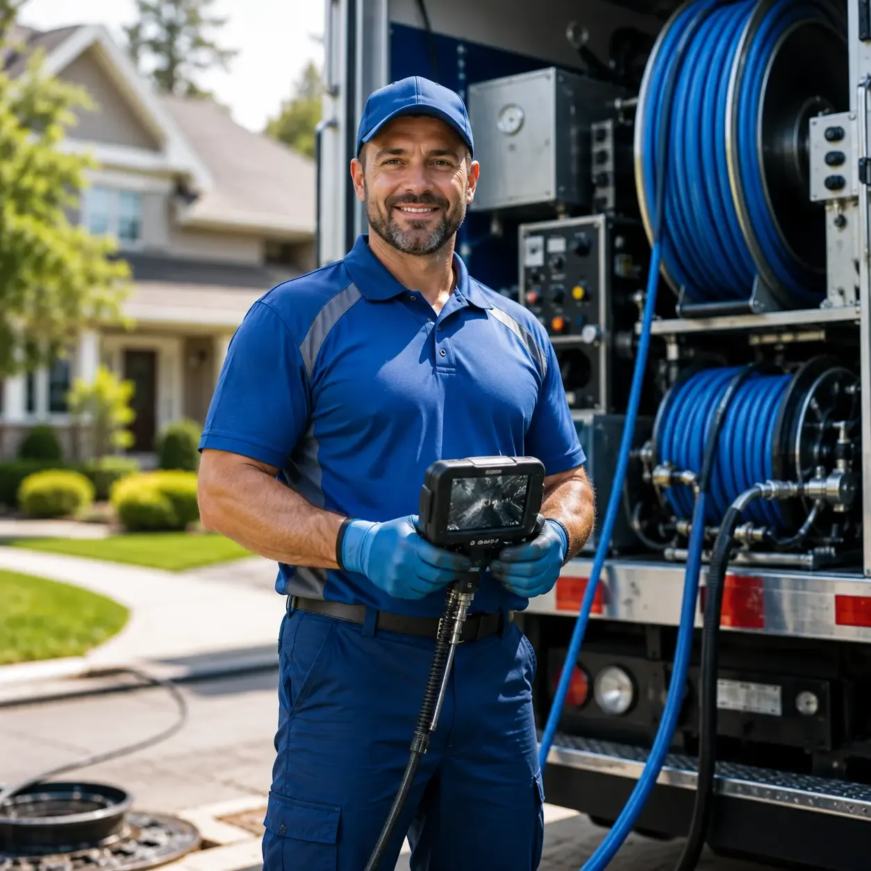 Local outdoor drain cleaning specialists in Dunlevy, PA